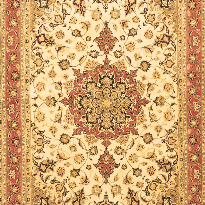 Machine Washable Persian Brown Traditional Rug, wshtr4663brn