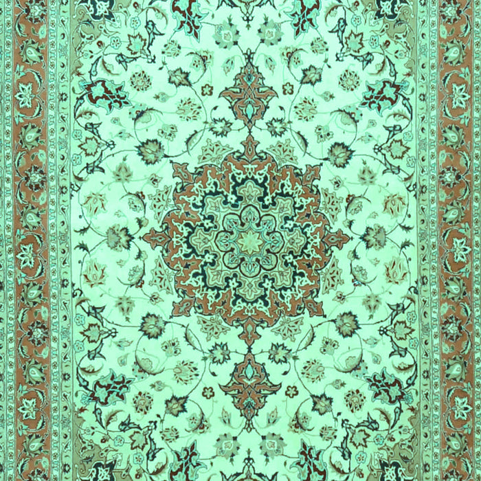 Persian Turquoise Traditional Rug, tr4663turq