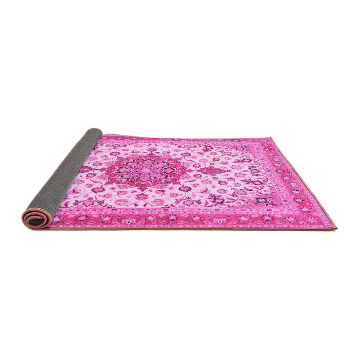 Sideview of Persian Pink Traditional Rug, tr4663pnk