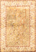 Machine Washable Animal Brown Traditional Rug, wshtr4665brn