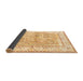 Sideview of Animal Brown Traditional Rug, tr4665brn