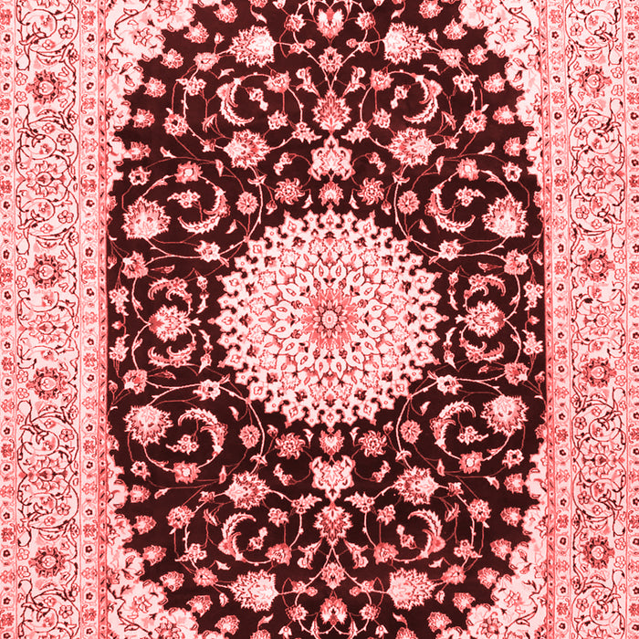 Medallion Red Traditional Area Rugs