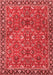 Oriental Red Traditional Area Rugs