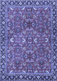 Oriental Blue Traditional Rug, tr4667blu