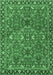 Oriental Emerald Green Traditional Rug, tr4667emgrn