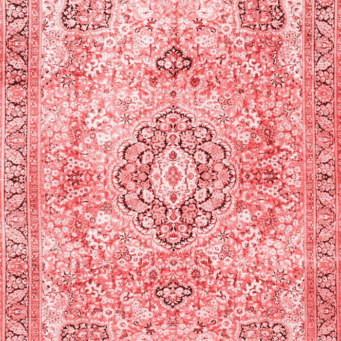Medallion Red Traditional Area Rugs