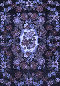 Medallion Blue French Rug, tr466blu