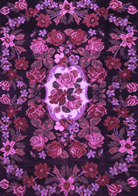 Medallion Purple French Rug, tr466pur