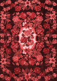 Medallion Red French Rug, tr466red