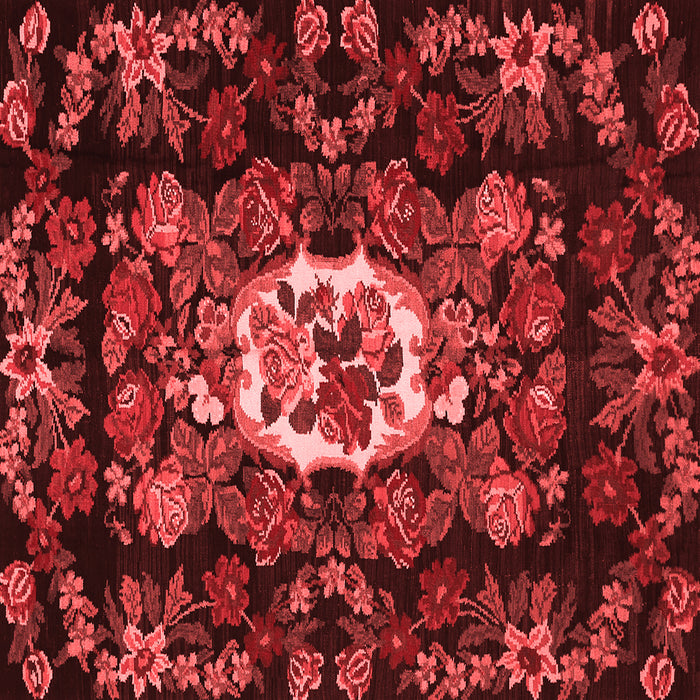 Medallion Red French Rug, tr466red