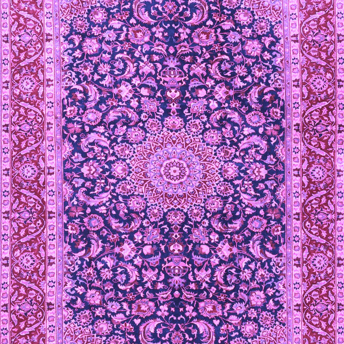 Medallion Purple Traditional Rug, tr4671pur