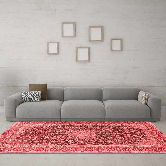 Traditional Red Washable Rugs