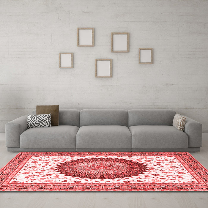 Traditional Red Washable Rugs