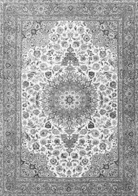 Medallion Gray Traditional Rug, tr4673gry