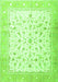 Persian Green Traditional Rug, tr4674grn