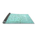 Sideview of Persian Light Blue Traditional Rug, tr4674lblu