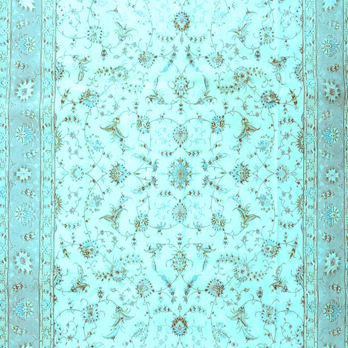 Persian Light Blue Traditional Rug, tr4674lblu