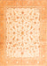 Persian Orange Traditional Rug, tr4674org