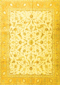 Persian Yellow Traditional Rug, tr4674yw