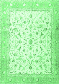 Persian Emerald Green Traditional Rug, tr4674emgrn