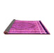Sideview of Persian Pink Traditional Rug, tr4675pnk