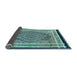 Sideview of Persian Light Blue Traditional Rug, tr4675lblu