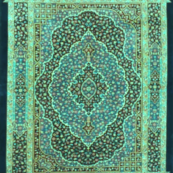 Persian Turquoise Traditional Rug, tr4675turq