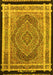 Persian Yellow Traditional Rug, tr4675yw
