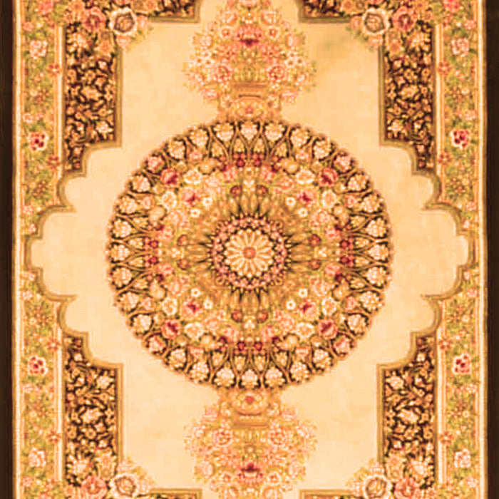 Persian Orange Traditional Rug, tr4676org