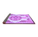 Sideview of Persian Purple Traditional Rug, tr4676pur