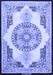 Persian Blue Traditional Rug, tr4676blu