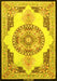 Persian Yellow Traditional Rug, tr4676yw