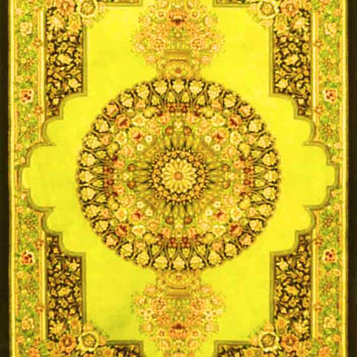 Persian Yellow Traditional Rug, tr4676yw