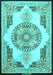 Persian Turquoise Traditional Rug, tr4676turq