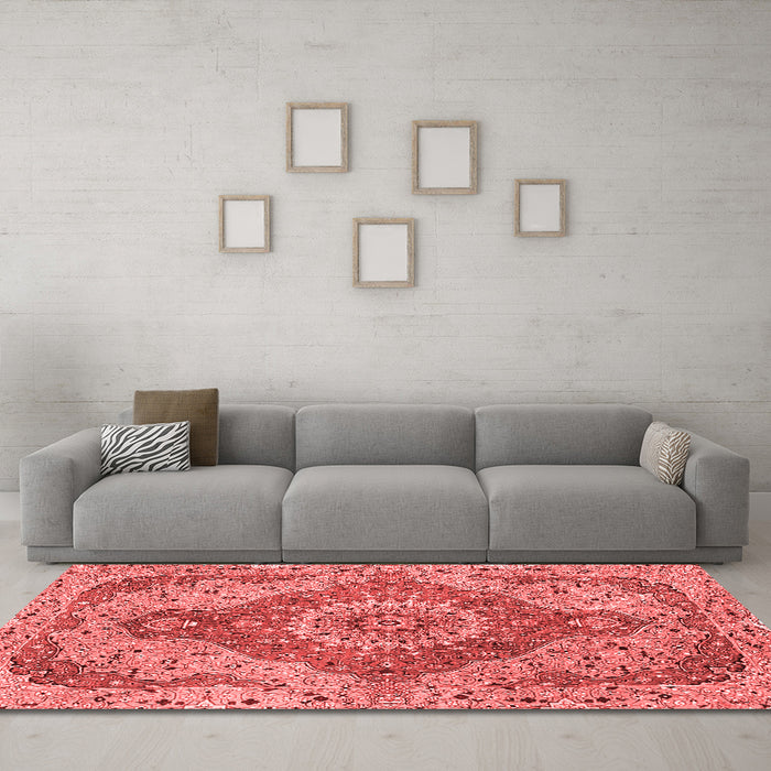 Traditional Red Washable Rugs