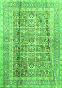 Persian Green Traditional Rug, tr4678grn