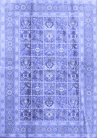 Persian Blue Traditional Rug, tr4678blu