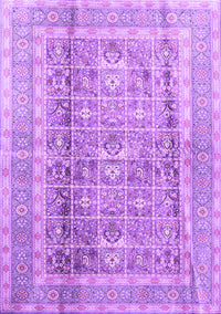 Persian Purple Traditional Rug, tr4678pur