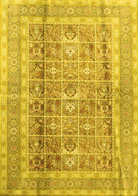 Persian Yellow Traditional Rug, tr4678yw