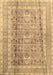 Persian Brown Traditional Rug, tr4678brn