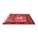 French Red Washable Rugs