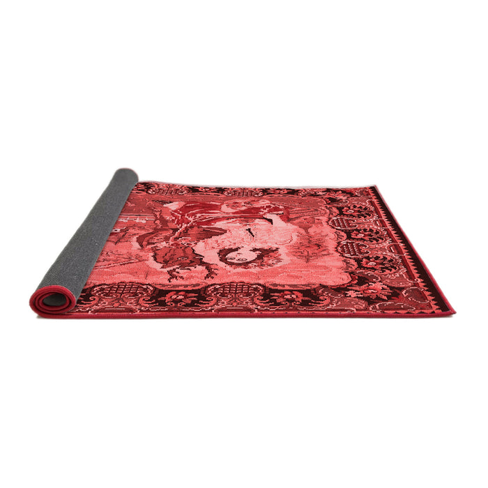 Medallion Red French Area Rugs