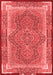 Medallion Red Traditional Area Rugs