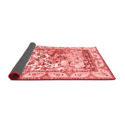 Animal Red Traditional Area Rugs
