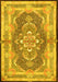 Persian Yellow Traditional Rug, tr4687yw