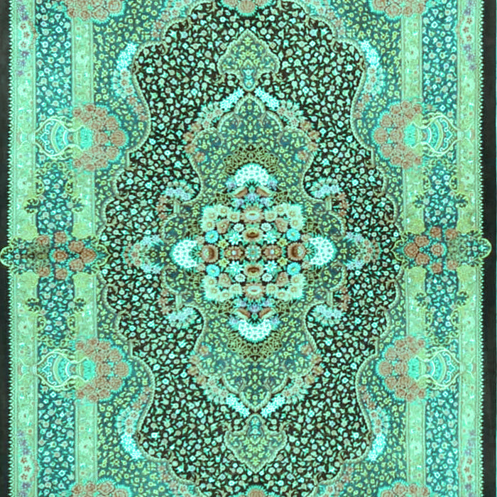 Persian Turquoise Traditional Rug, tr4687turq