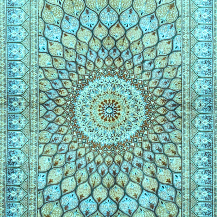 Persian Light Blue Traditional Rug, tr4688lblu