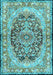 Persian Light Blue Traditional Rug, tr4689lblu