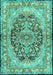 Persian Turquoise Traditional Rug, tr4689turq