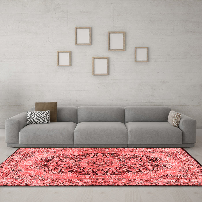 Traditional Red Washable Rugs